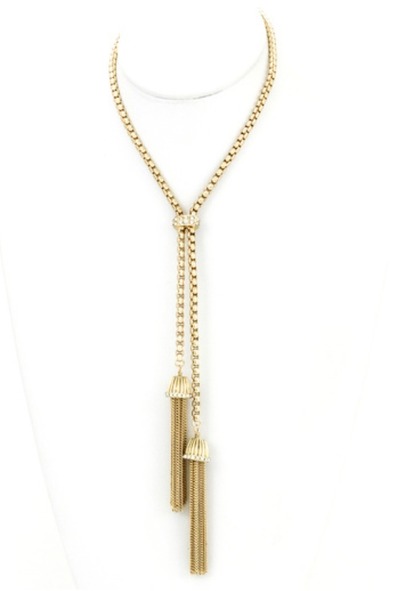 Tanya Tassel Necklace