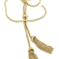 Tanya Tassel Necklace - Thumbnail 1