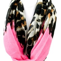 Rainbow Leopard Infinity Scarf - Thumbnail 4