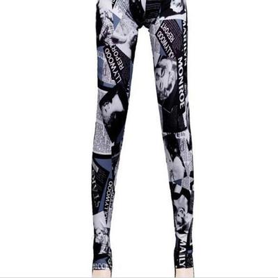 Marilyn monroe graphic tights