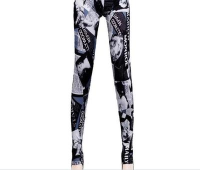 Marilyn monroe graphic tights