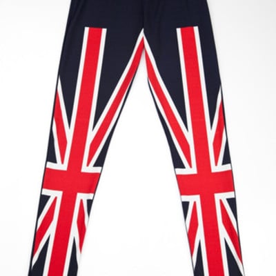 Union jack (british flag) tights