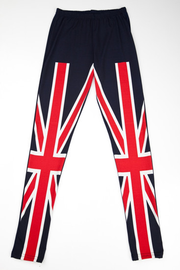 Union jack (british flag) tights