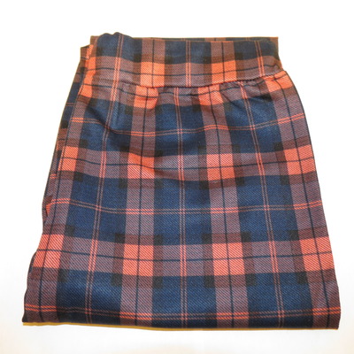 Orange checkered tights