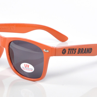 T.i.t.s brand sunglasses retro frame tinted shades red  - Thumbnail 1