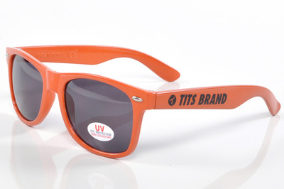 T.I.T.S Brand Sunglasses Retro Frame Tinted Shades Red 