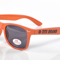 T.I.T.S Brand Sunglasses Retro Frame Tinted Shades Red 