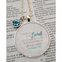 "Commit to the Lord..." Scripture Pendant Necklace  - Thumbnail 3