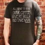 "All I want to do is... Save Pit Bulls" Unisex Tee-1