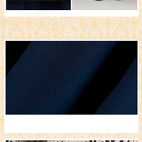 Plus Size K-fashion Sweet Lady Round Collar Joint Lace Chiffon Dress Free Shipping Worldwide SP140599 - Thumbnail 3