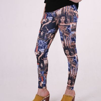 European film strip tights