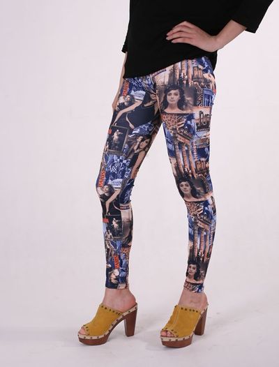 European film strip tights