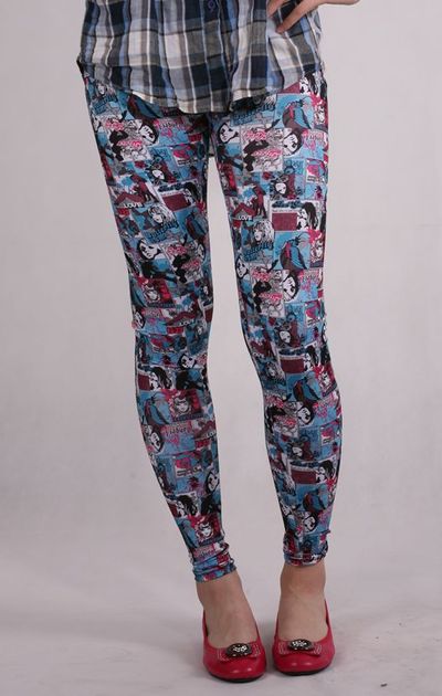 Butterfly comic tights