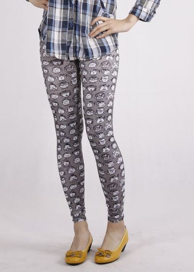 Attitude faces tights