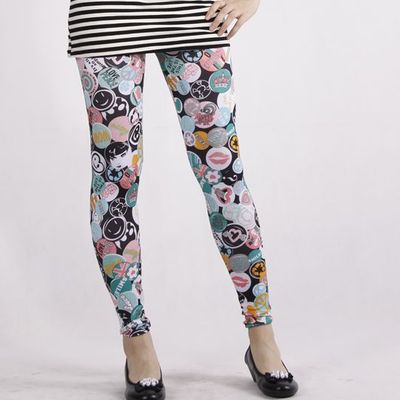 Random button tights