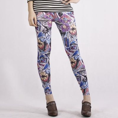 Travel snapshot tights (style 2)