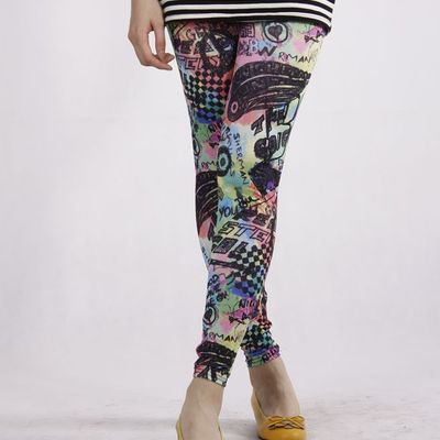 Notepad doodle tights