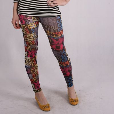 Let's rock! tights (colorful style)