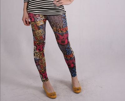 Let's rock! tights (colorful style)