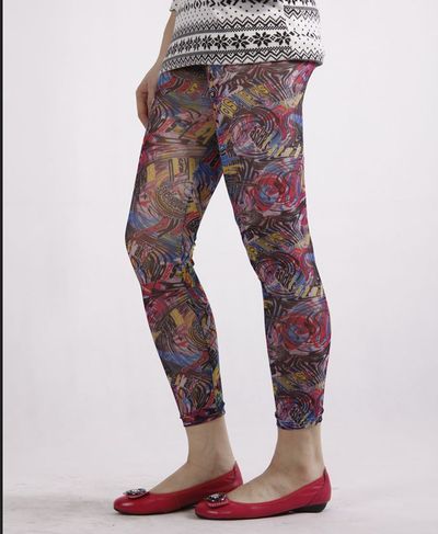 Psychedelic nonsense tights