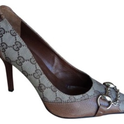 Gucci horse bit pumps 