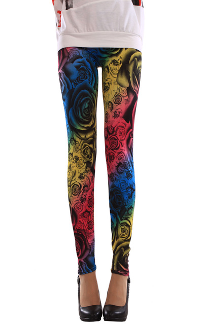 Coming up roses tights