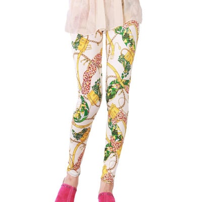 Scarves & chains tights