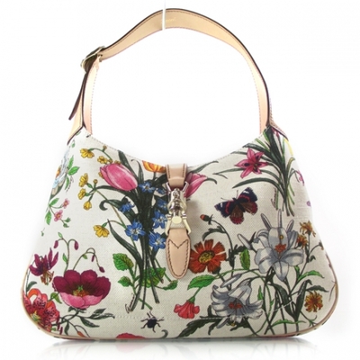 Gucci floral handbag 