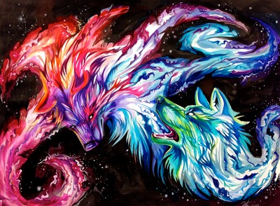 Space Wolves - Print