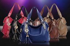 New luxury retro handbag tote leather hobo shoulder messenger bag