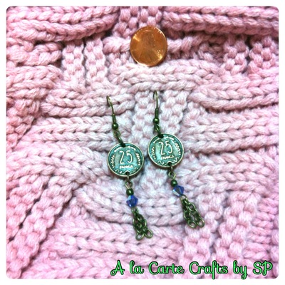 {earrings} 25 francs