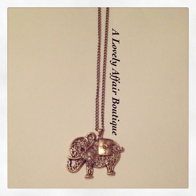 Elephant necklace