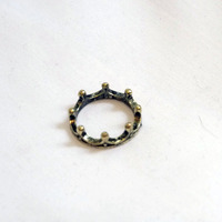 Bronze Crown Ring - Thumbnail 2