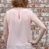 Pink Scalloped Top - Thumbnail 4