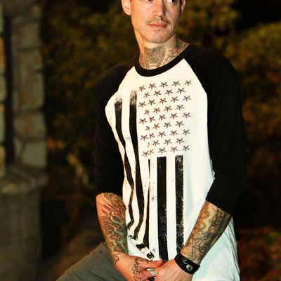 'merica-wh raglan
