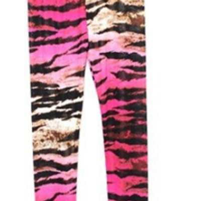 Wide zebra stripe tights (2 colors)