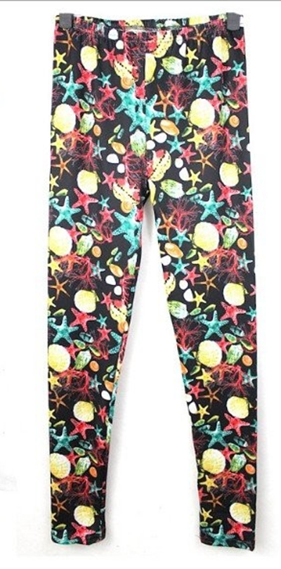 Shells & stars tights