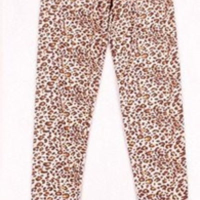 Small leopard print tights