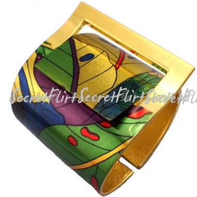 Style painting gold plated costume jewelry - Thumbnail 2