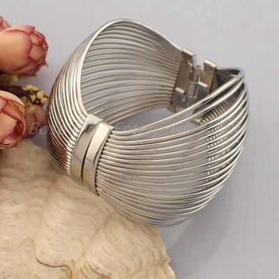 Opened Cuff Bangles Bracelets Fashion