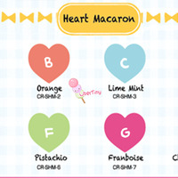 Sammy Heart Macaron Squishies (Discontinued) - Thumbnail 1