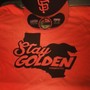 Orange Stay Golden Tee-2