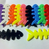 Silicone Rubber Fish Cord Winder Organizer - Thumbnail 1