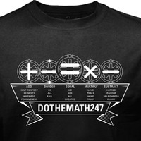 Do The Math 247 Black Shirt - Thumbnail 1