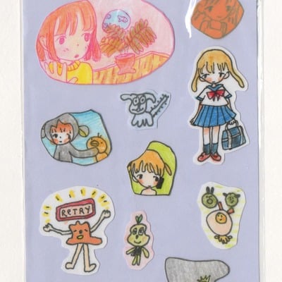 Stickers: bell pepper