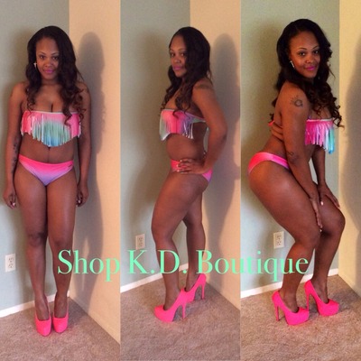 Sexy Multi Color Fringe 