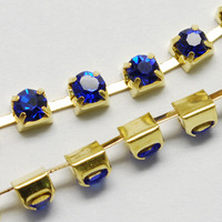 Crystal Chain (color crystal) (per foot) - Thumbnail 1