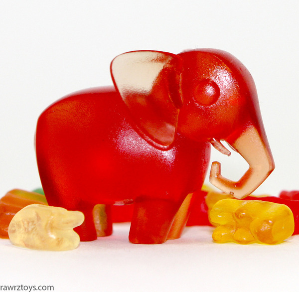 Orange Gummy Elephant