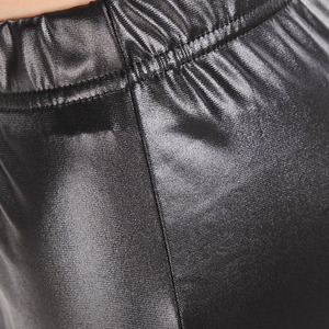 Black Leopard Knees Leggings - Thumbnail 3