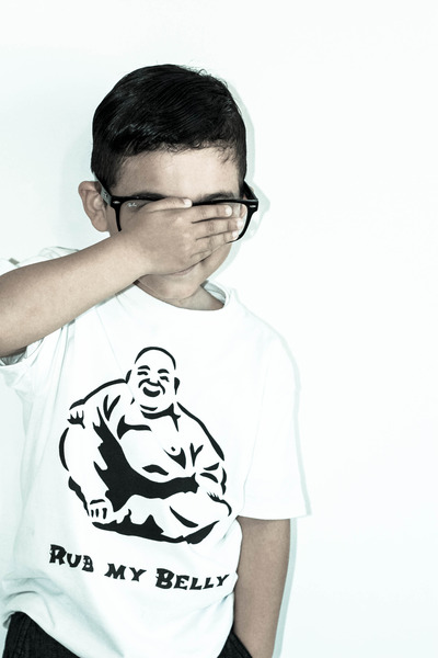 The Good Luck Buddha Rub My Belly T-Shirt Or Onesie